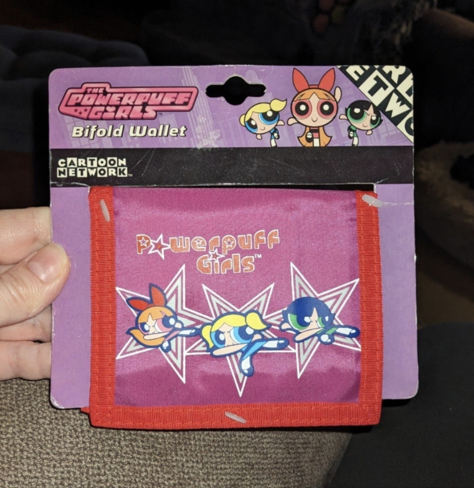 The Powerpuff Girls Cartoon Network bifold wallet new